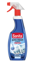 Ср-во д/стекол триггер Sanita 0,5л Горная свежесть (15)