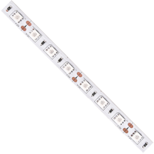 Лента диод 12В IP20 14.4Вт/м синий 5050 60LED/м 10мм 5м Ecola (20)