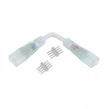 Коннектор гибкий 220В 5050RGB 2 разъема уп. 10шт General