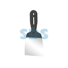 Шпатель  80мм нерж пластиковая ручка Rexant (60)