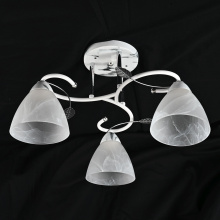 Люстра классическая ЭкономСвет 10093/3MR+WT+CR WT