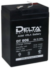 акк. Delta VRLA 6- 6.0 (6В, 6.6А*ч) (20)