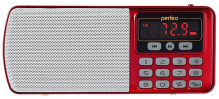 Радио Perfeo i120 Егерь (акк, FM/MP3/USB/SD) красный (1/40)