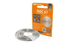 Припой с канифолью  Ø1.0мм 2м спираль TDM (600)