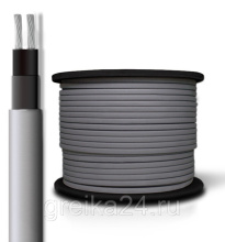 Кабель греющий саморег 30Вт/м SRL30-2 Грейка медь (2/2/2/2/7)