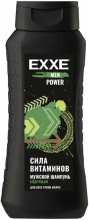Шампунь EXXE MEN 400мл Бодрящий Power (12)