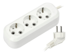Удл 3гн 10м с/з ПВС 3500Вт 3x1мм² Smartbuy (20)