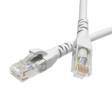 Патч-корд UTP-5e RJ-45  1.0м белый LSZH DKC