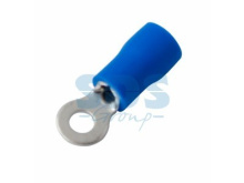 Наконечник кольцо изол  3.2мм 1.5-2.5мм² (НКи 2.5-3/НКи2-3) синий Rexant (100)