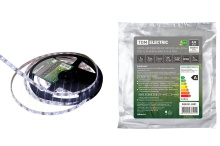 Лента диод 12В IP65  4.8Вт/м 6000К 2835 60LED/м 750Лм/м 8мм 5м TDM (100)