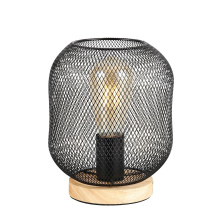 Настольная лампа 1хЕ27 ЭкономСвет 21002/1T WD BK