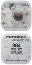 Бат час 384 SR41SW (G3) Renata 1/блистер (10)