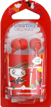 Науш вкладыши SmartBuy 3300 ColorTrend 1.2м красный