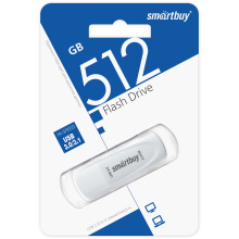 Флэш-диск SmartBuy_512GB USB 3.1 Scout белый