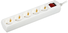 Удл 5гн  3м c/з выкл 2500Вт ПВС 3х1мм² Generica У05В (40)