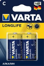 LR14 Varta Longlife 2/блистер (20)