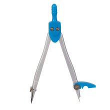 Циркуль Brauberg "Klasse" 115мм пластиковый пенал ассорти дисплей (6/24)