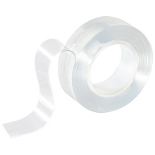 Нано-лента акриловая двусторонняя 20мм х 5м многоразовая прозрачная (144)