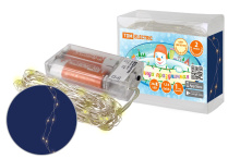 Гирлянда TDM Роса20 20LED 3000К 2м 2хR6 (24)