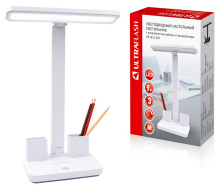 Св-к наст диод Ultraflash UF-814 С01 9Вт 3000-6500К 450Лм белый (20)