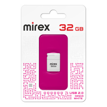 Флэш-диск Mirex 32GB Minca белый