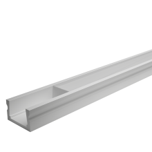 Профиль накладной 6х16х2000мм белый комплект Wolta