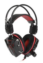 Гарнитура полнораз игровая SmartBuy 1300 Rush Snake 2.2 м черный/красный