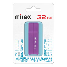 Флэш-диск Mirex 32GB Line фиолетовый