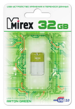 Флэш-диск Mirex 32GB Arton зеленый