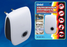 Отпугиватель насекомых и грызунов Uniel UDR-E11 80м2 белый (10)