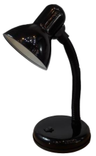 Св-к наст Е27 General GTL-028 черный пакет 60Вт (24)