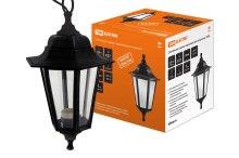 Св-к уличный подвес Е27 TDM НСУ06-60-001 60Вт IP44 пластик черный (8)