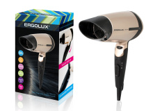 Фен Ergolux ELX-HD02-C64 1600Вт черный/золото (24)