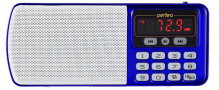 Радио Perfeo ЕГЕРЬ (акк, FM/MP3/USB/SD) синий (1/40)