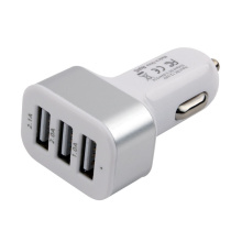 Адаптер авто USBх3 Cablexpert UC-CAR17 25.5Вт 5.1A белый пакет (250)