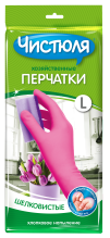 Перчатки резиновые Чистюля L (12/60) 