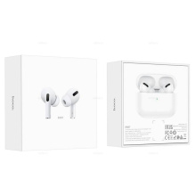 Гарнитура вкладыши TWS Hoco EW27 Bluetooth заряд станция 300mAh науш 30mAh автосопряжение белый (14)