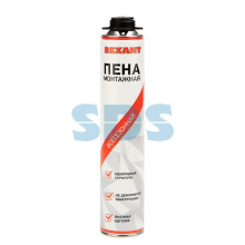Пена монтаж пистолетная Rexant 580г 50л всесезонная (12)