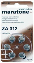Бат д/слух Renata ZA312 6/блистер (60)