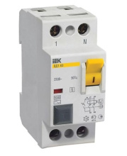 УЗО 2P  63A  30мА IEK ВД1-63 (4/48)