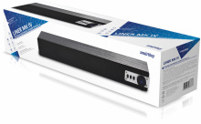 Колонка-саундбар 2.0 SmartBuy LINER MK IV 2x5Вт BT/FM/MP3(USB/microSD)/AUX/LED/встр микр USB чёр(10)