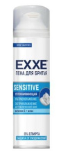 Пена д/бритья EXXE 200мл Sensitive успокаивающая (6)