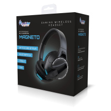 Гарнитура полнораз Smartbuy MAGNETO Bluetooth, складная, LED-подсветка, зарядка TypeC, чёрный (1/20)