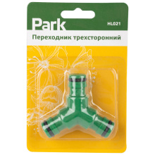 Переходник трехсторонний HL021 блистер Park (200)