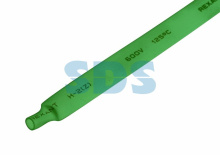 Трубка термоусадочная ТУТнг 8/4мм зеленый 1м Rexant (50)