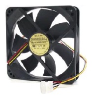 Вентилятор GEMBIRD 80*80*25 втул. 4p(Molex) пр.30см