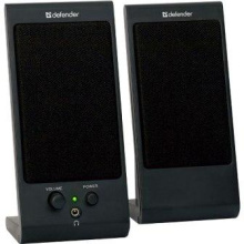 Колонки 2.0 Defender SPK-170 2x2Вт разъём jack3.5 USB чёрный (40)