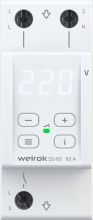 Реле напряжения Welrok D2-63 white 63А 220В (40)