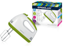 Миксер Ergolux ELX-EM03-C34 150Вт салатовый пластик (24)