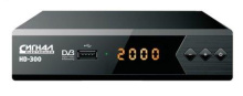 Ресивер Сигнал HD-300 DVB-T2 LCD USB металл (1/40) (РНПТ)